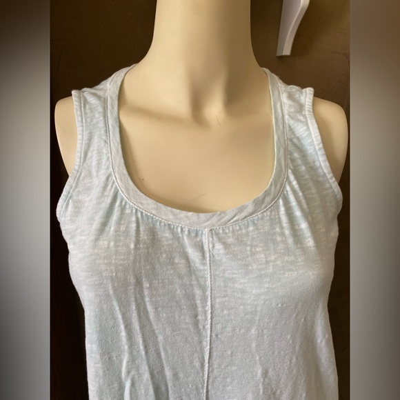 J. Jill sleep gown long Tank dress Sleeveless S. Water and Ice color - Picture 5 of 10